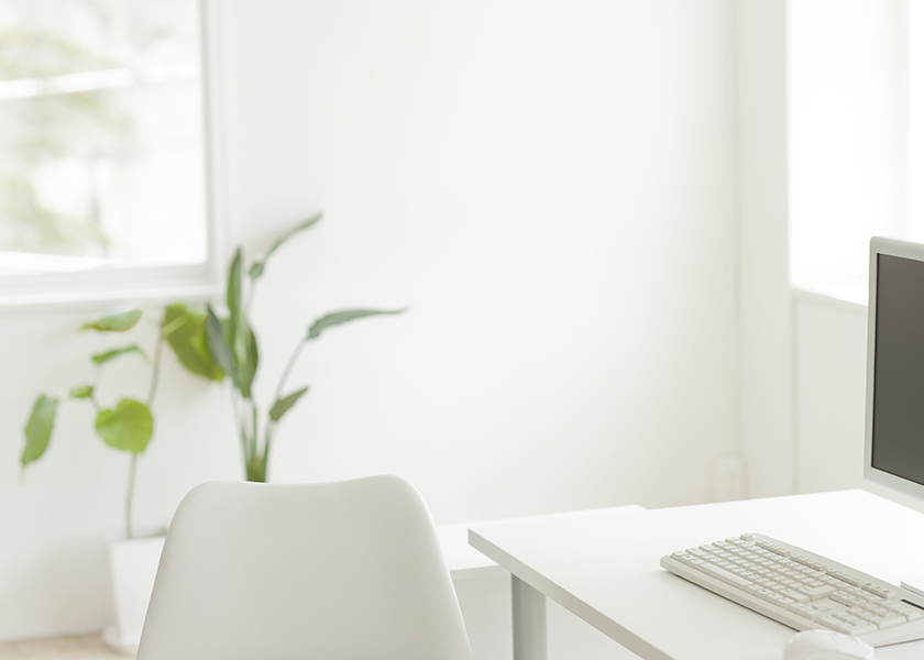 観葉植物があるオフィスルーム
